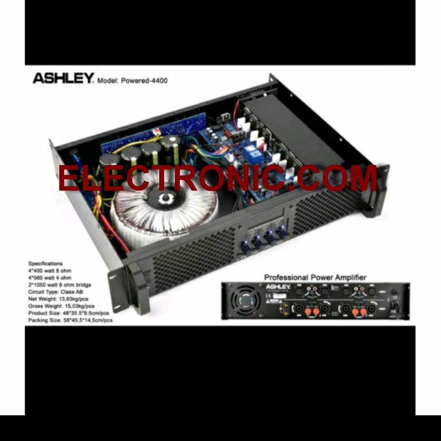 power ashley powered 4400 powered4400
