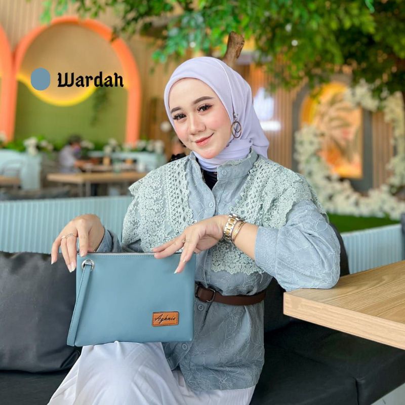 HAWA HANDBAG BY AGHNIA BAHAN CHOCOLY ANTI AIR WATERPROOF