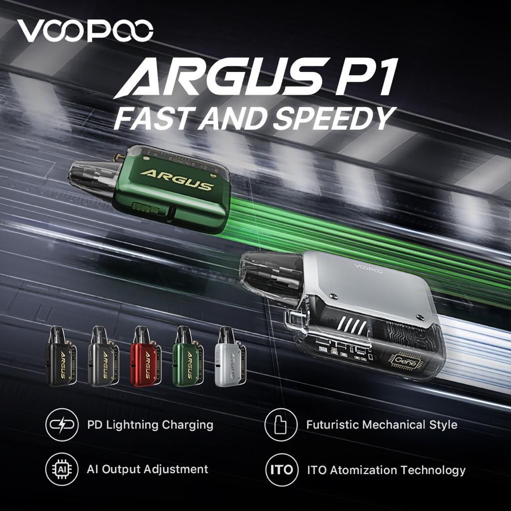 VAPOOR ARGUS P1 POD KIT ORIGINAL 100% TERBARU