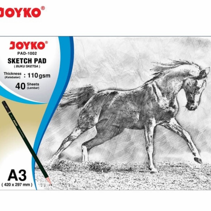 

Star Sketch Pad Buku Sketsa Joyko Pad-1002 110G Berkualitas