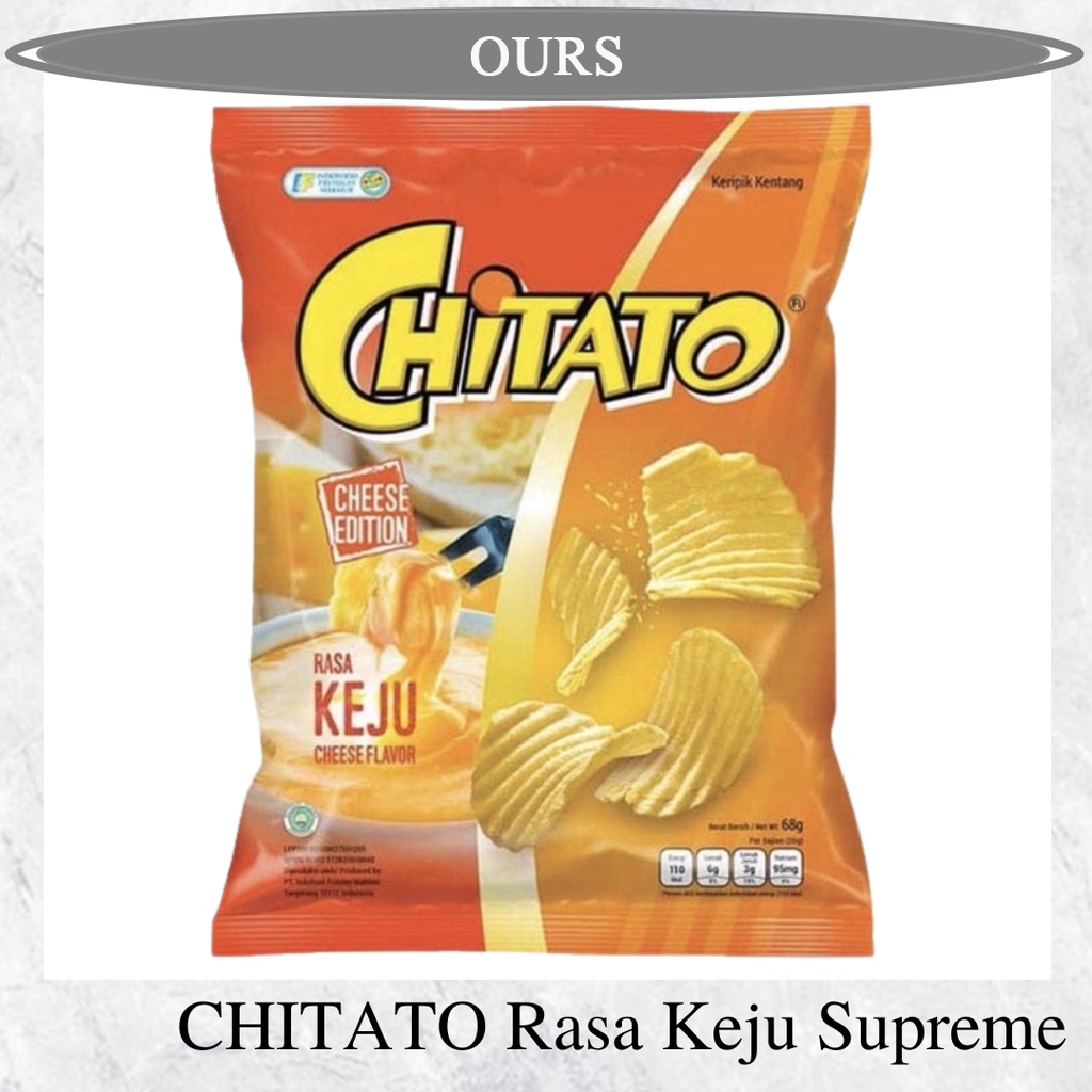 

CHITATO Rasa Keju Supreme 68gr