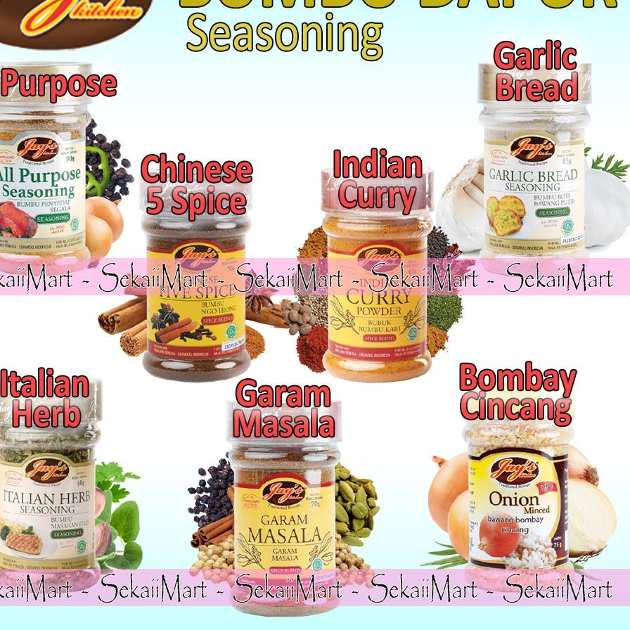 

10.10 FLASH SALE JAY'S Rempah Bumbu Bubuk Semua Jenis - JAYS KITCHEN All Variant Seasoning Powder grosir