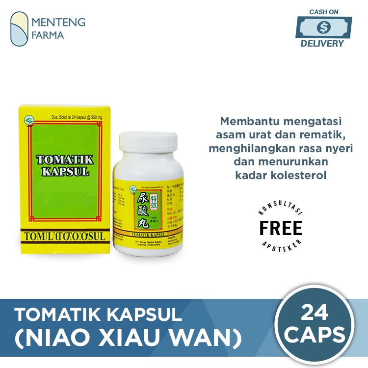 Niao Xiau Wan (Kulin Brand) - Obat Herbal Nyeri Asam Urat, Rematik