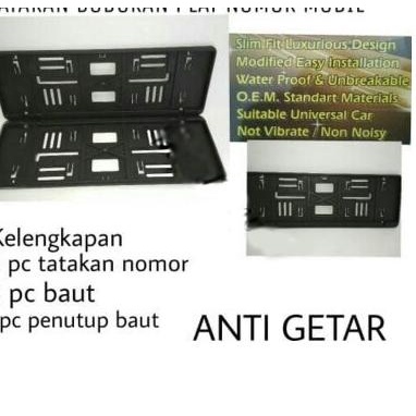 tatakan dudukan plat nomor mobil agya ayla sigra calya wuling xpander
