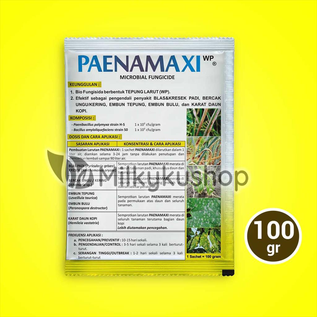 PAENAMAXI WP 100 GRAM PER SACHET BIO FUNGISIDA