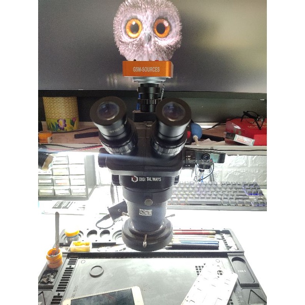 Mikroskop digital ways trinokuler tc-z