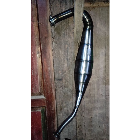 perut Chamber knalpot ninja rs1 galvanis