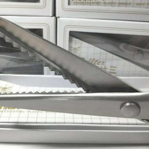 

FREE ONGKIR!Gunting Kain ZigZag 9"-230mm Stainless Steal Plastic Handle|KD6