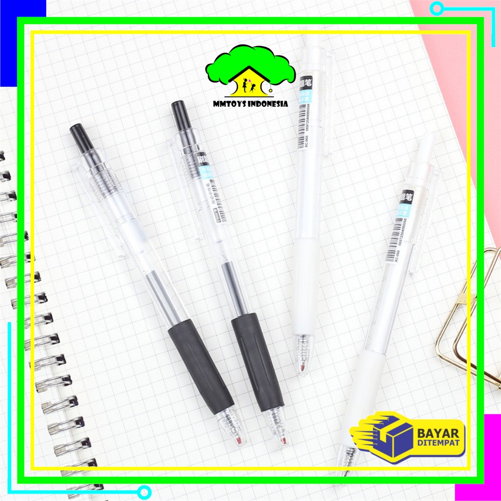 

MI-A36 Pulpen Mekanik 0.5mm Gel Pen Pena Polos Mechanical Stationary Stationery Alat Tulis Sekolah Kantor