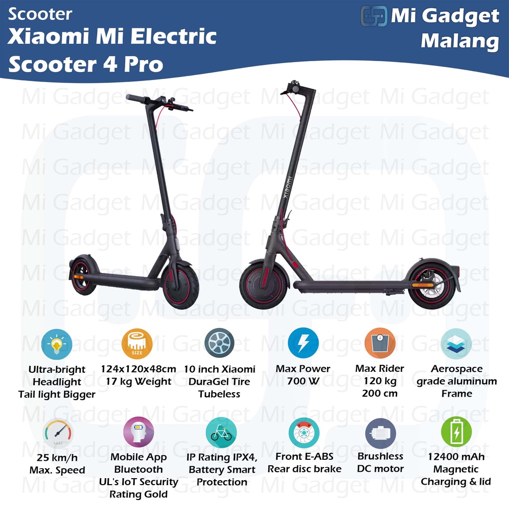 Skuter Elektrik Electric Scooter 4 Pro