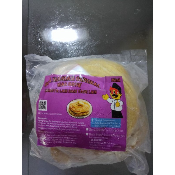 

roti Maryam original