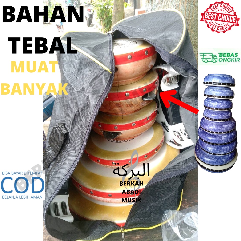 qasidah habib syekh tas rebana qosidah tas rebana kosidah tas rebana isi 10 tas qosidah tas kerucut 