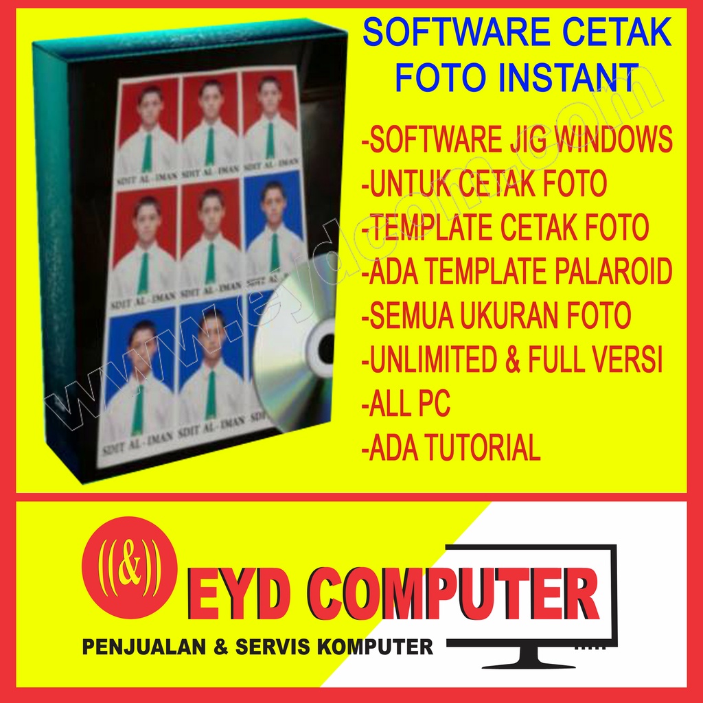 APLIKASI TEMPLATE CETAK FOTO INSTANT ADA POLAROID PAS PHOTO LENGKAP KOLEKSI TEMPLATE DESIGN GRAFIS U