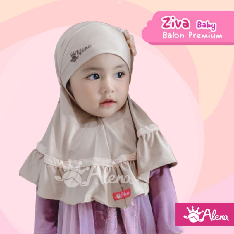 Jilbab alena anak bayi Ziva