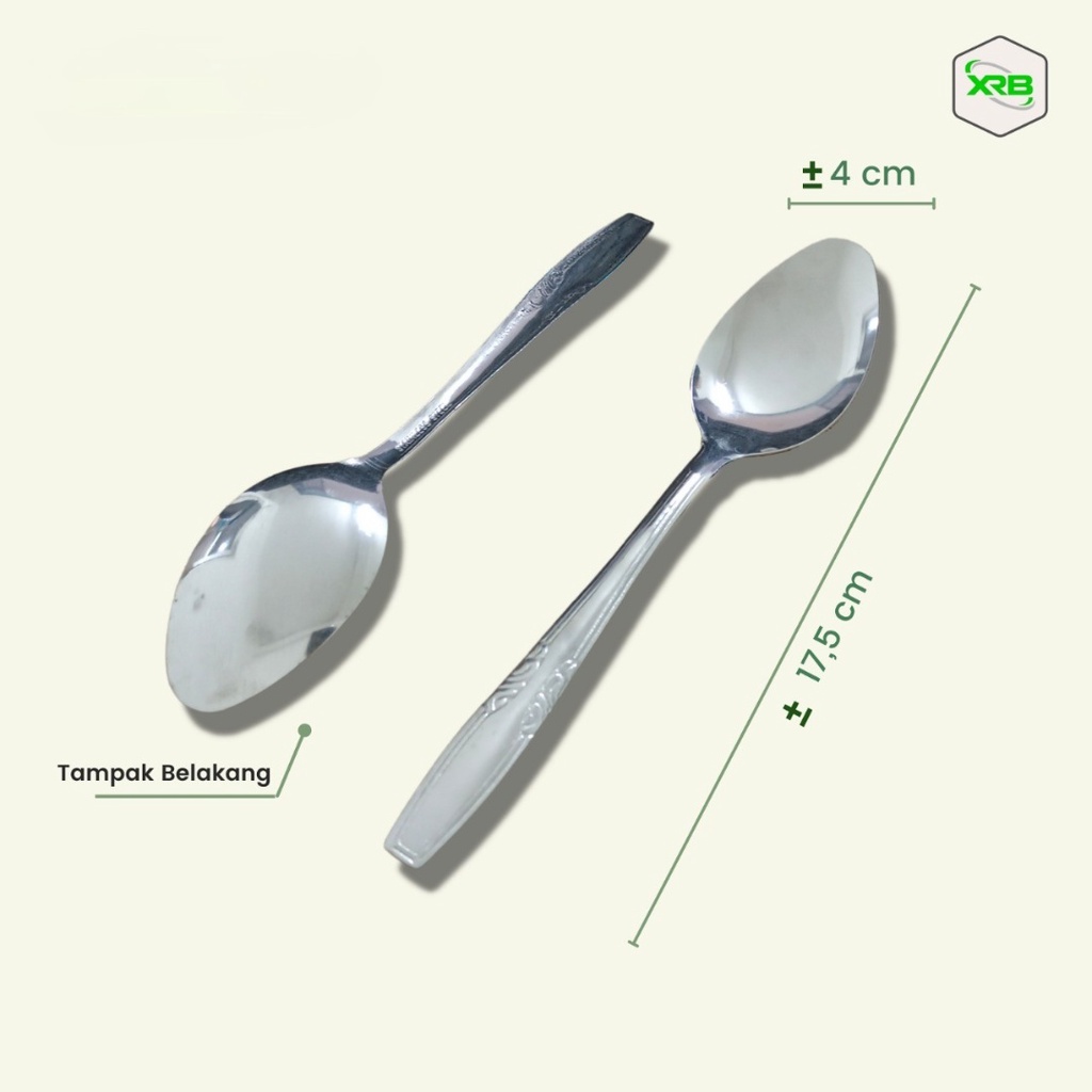 Sendok Makan Stainless Steel Sinda High Quality Ware Spoon Sendok Nasi stainless Steel