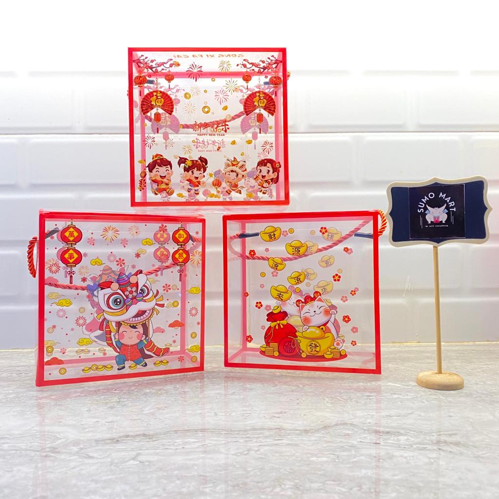 

6PCS KOTAK MIKA IMLEK / DUS IMLEK / KOTAK KUE KERING IMLEK / DUS LUCKY CAT / KOTAK BARONGSAI