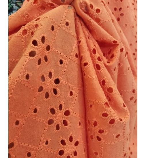 Paling Laris Kain Katun Bordir/Bahan Katun Bordir/Bordir import/Kain Meteran/Mediatex top