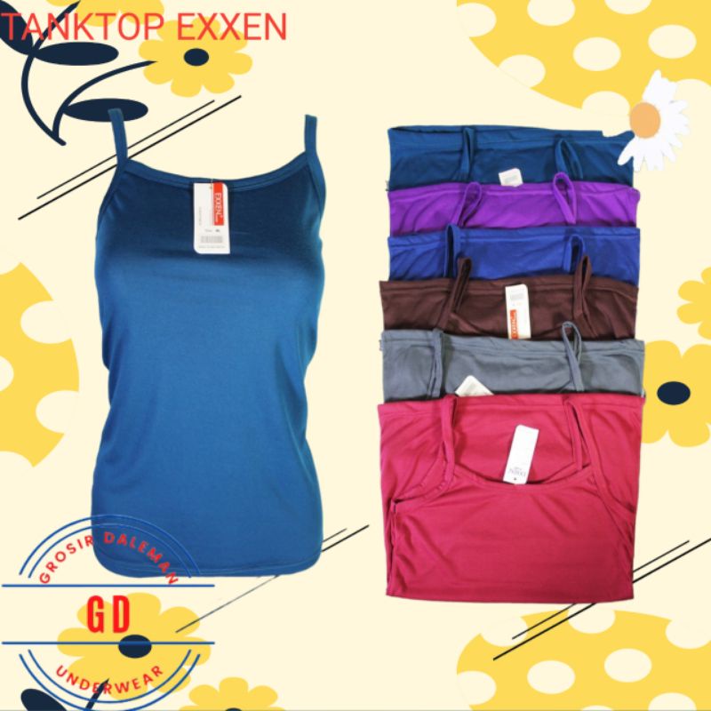 Tanktop tali kecil exxen