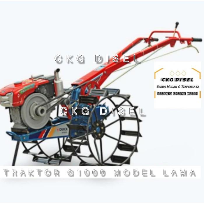 Mesin Hand Traktor Bajak Sawah Complete Set Quick Kubota G1000 56