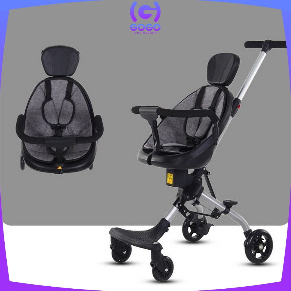 GOGO-C228 Magic Stroller Bayi Murah Stroler Anak Kereta Bayi Dorong Roda 4 / Baby Stroller Import