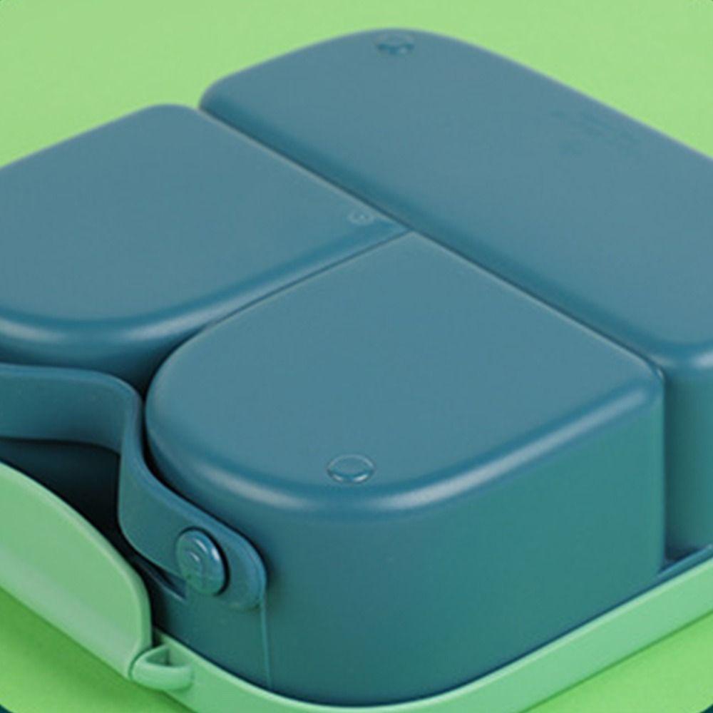 Solighter Lunch Box Camping Microwavable Untuk Siswa Pekerja Kantor Anti Bocor Fresh-keeping Bento Box