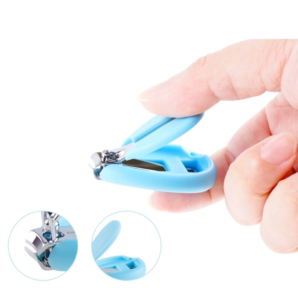 GUNTING KUKU BAYI / BABY NAIL CLIPPER / JEPIT KUKU MINI ANAK ANTI SLIP (IP)