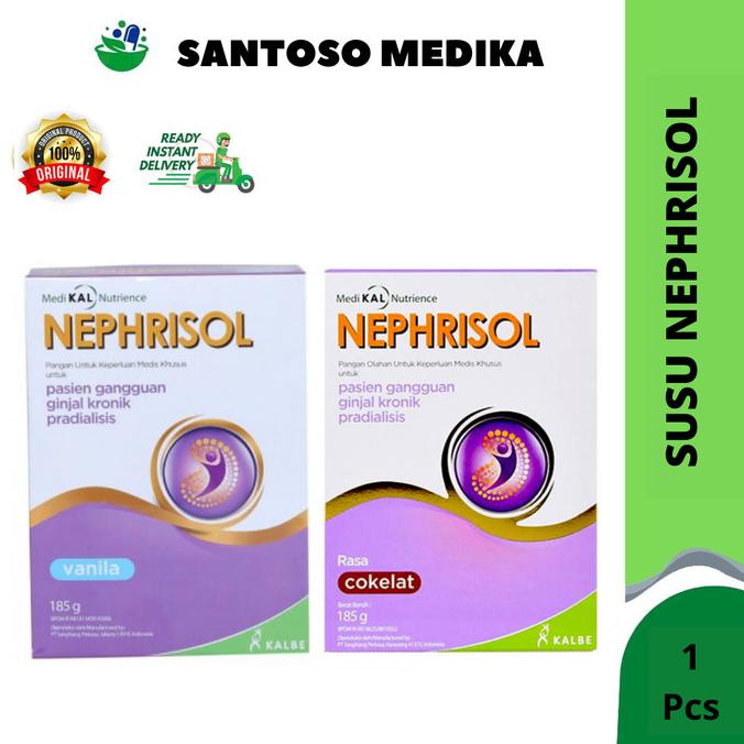 

[ COD ] NEPHRISOL COKLAT & VANILA 201G - SUSU BERNUTRISI