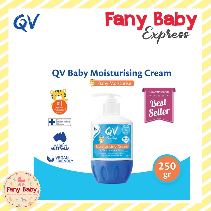 QV BABY MOISTURIZING CREAM 250GR PUMP / QVBMC250