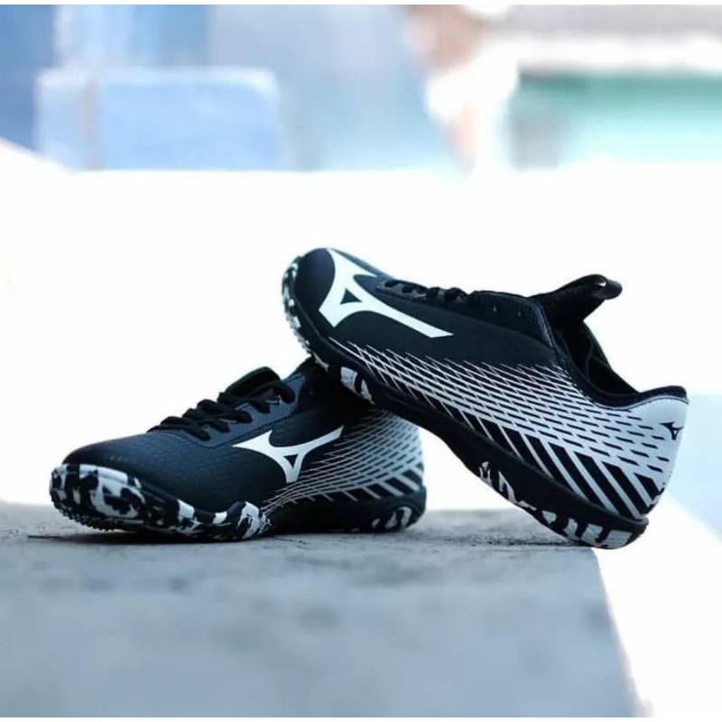 Sepatu Futsal Mizuno Basara Sala Pro Camo Black Mizuno Futsal