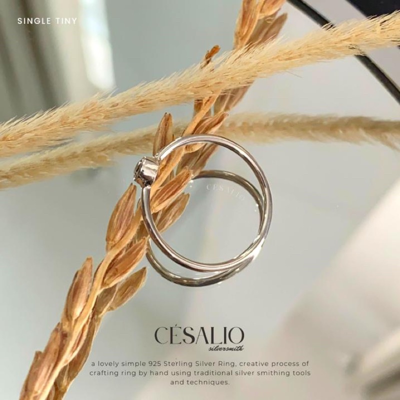 Cincin Wanita Perak Bali 925 | Tiny Series - Single