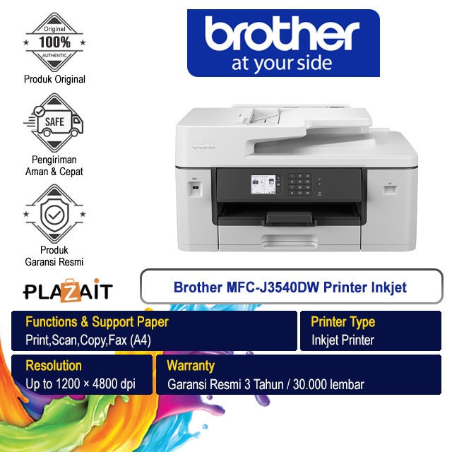 Brother MFC-J3540DW Printer Inkjet - J3540dw