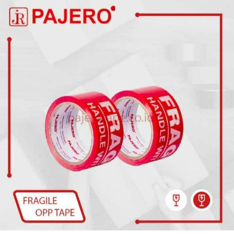 

⁂ Lakban FRAGILE 48 mm x 72 yard. €