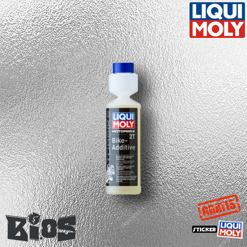 LIQUI MOLY MOTORBIKE 2T BIKE ADDITIVE 250ML ADDITIVE MOTOR 2TAK ORIGINAL 100%