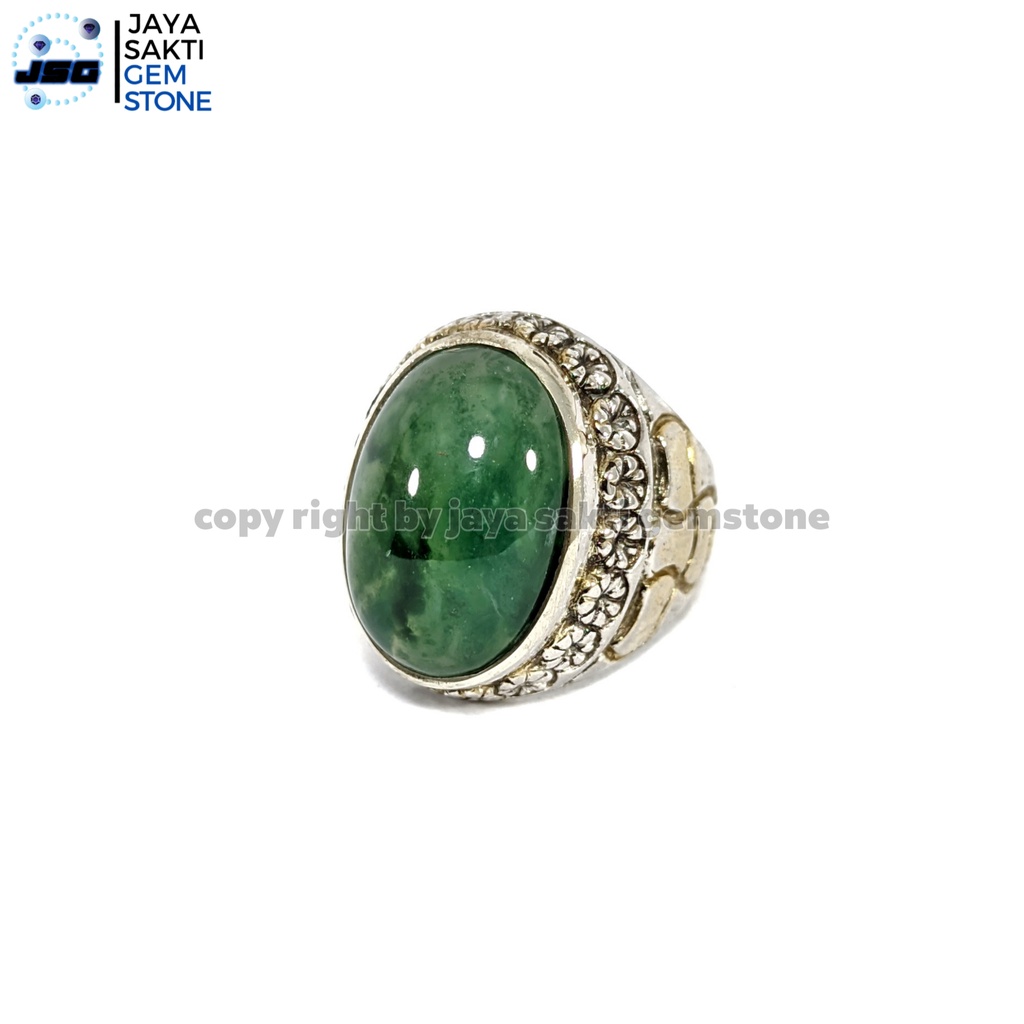 Natural Batu Akik Chrome Chalcedony CC01