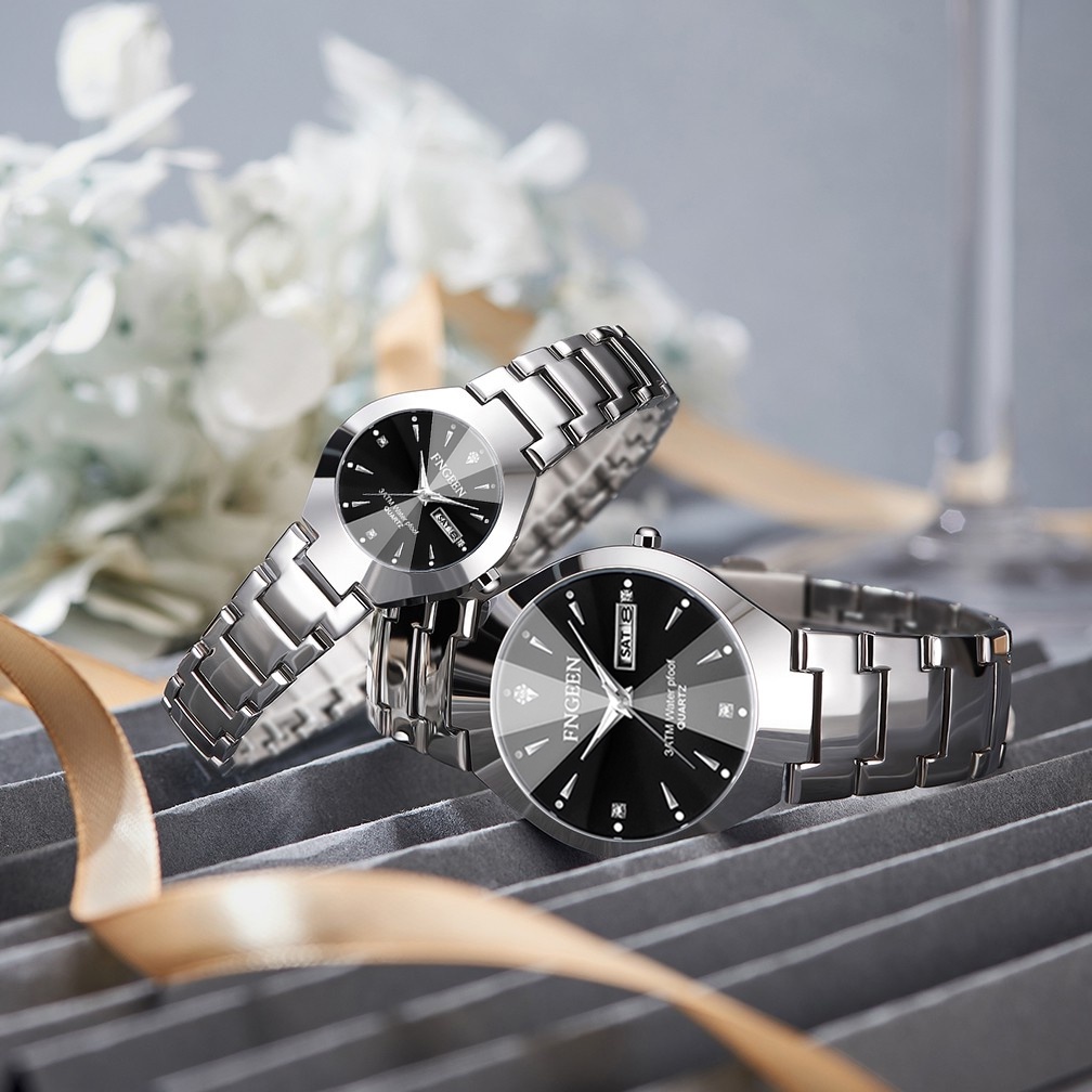 Promo Fngeen 5808 Jam Tangan Couple Anti Air Fashion Santai Original Jam Tangan Pria Jam Tangan