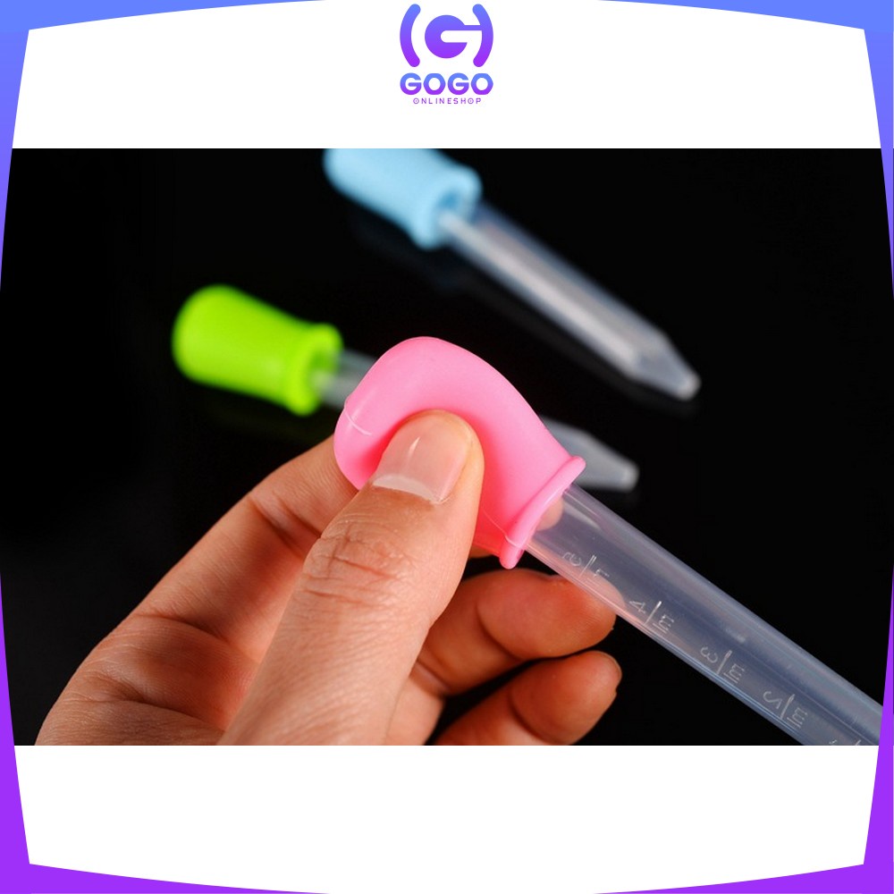 GOGO-C48 Pipet Tetes Obat Bayi Ukuran 5ml / Baby Medicine Feeder Alat Bantu Minum Obat Anak Bayi