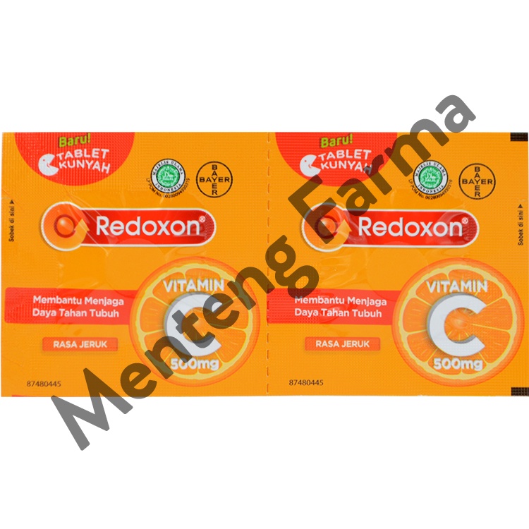 Redoxon Vitamin C 500 Mg 2 Tablet - Vitamin C Tablet Kunyah