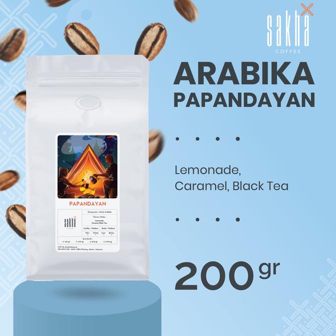 

Kopi Arabika Papandayan Arabica Coffee Roast Beans 200gr Biji Bubuk