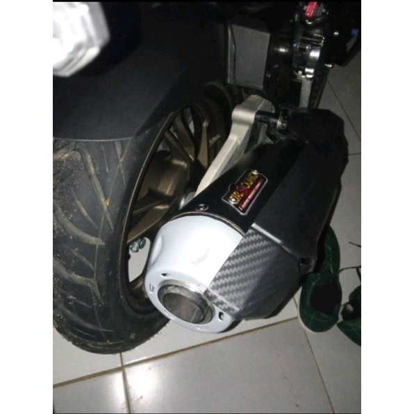 end muffler corong knalpot encup moncong knalpot corong knalpot copy cms zrc 54n wrc tsukigi tsugi universal beat scoopy mio vario pcx nmax aerox end muffler end cup moncong knalpot vario 125 150 pcx  ORIGINAL MADE IN INDONESIA
