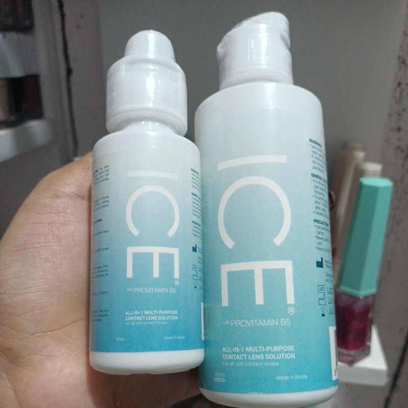 Cairan Softlens ICE / Cairan Pembersih Softlens