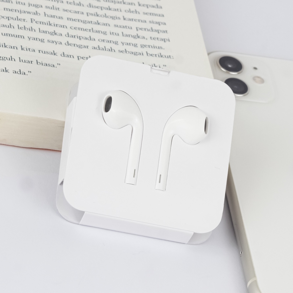 Headset Headphone Basike Earphone Cable With Pop Up For IOS