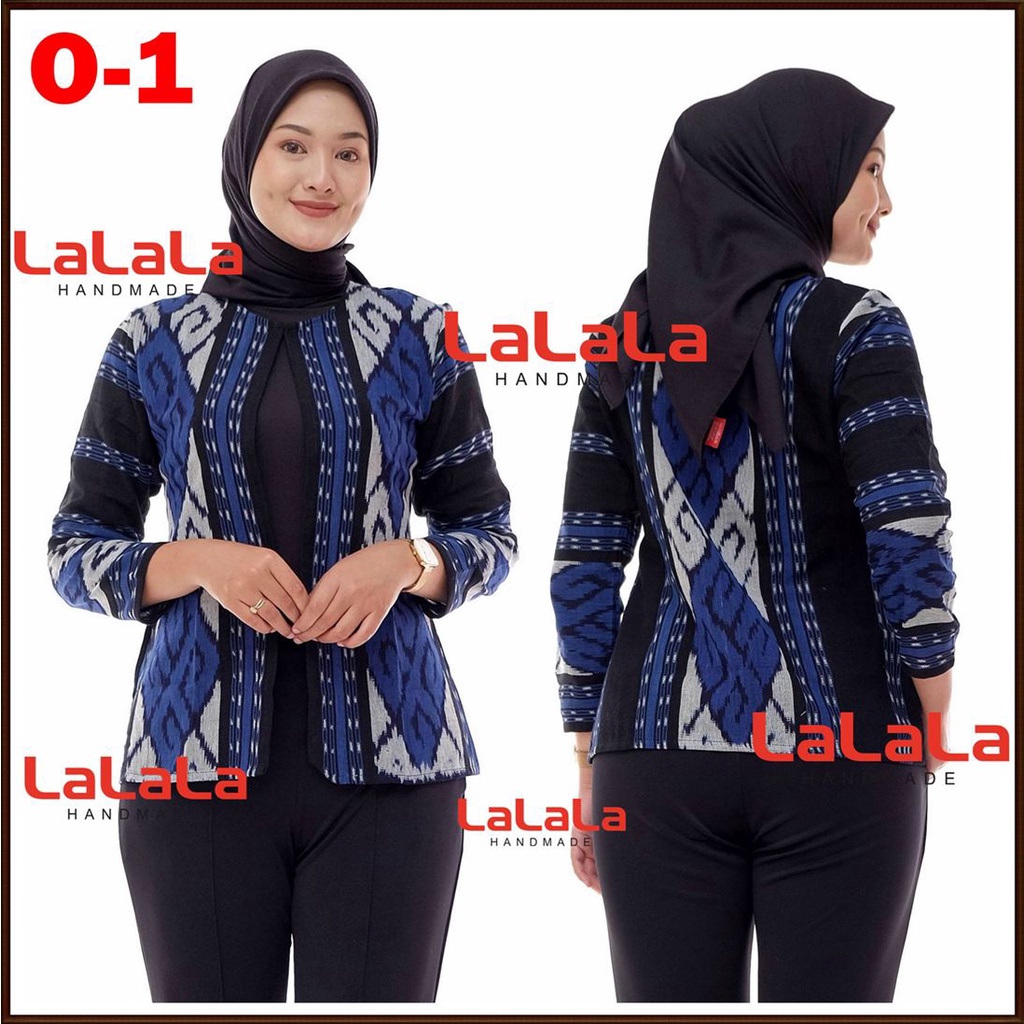 Outer Baju tenun Atasan Etnik motif toraja papua lombok jepara bali dayak kalimantan sumatera