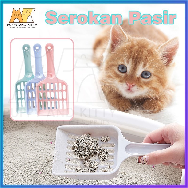 Serokan Pasir Kucing / Scoop pasir kucing / Cat Litter Skoop / Serok pasir kucing