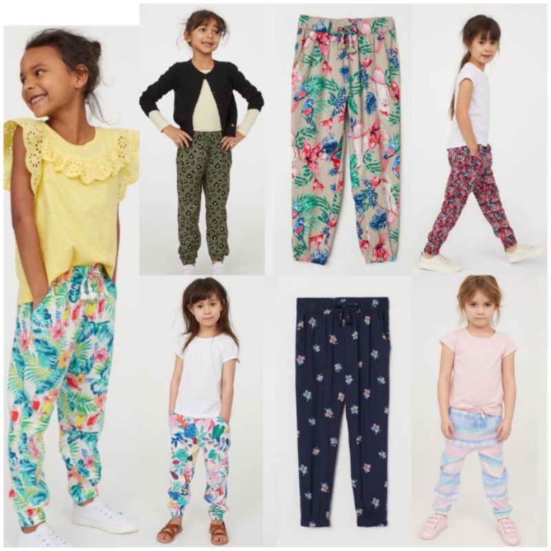 S Jogger Viscose Anak Perempuan HM