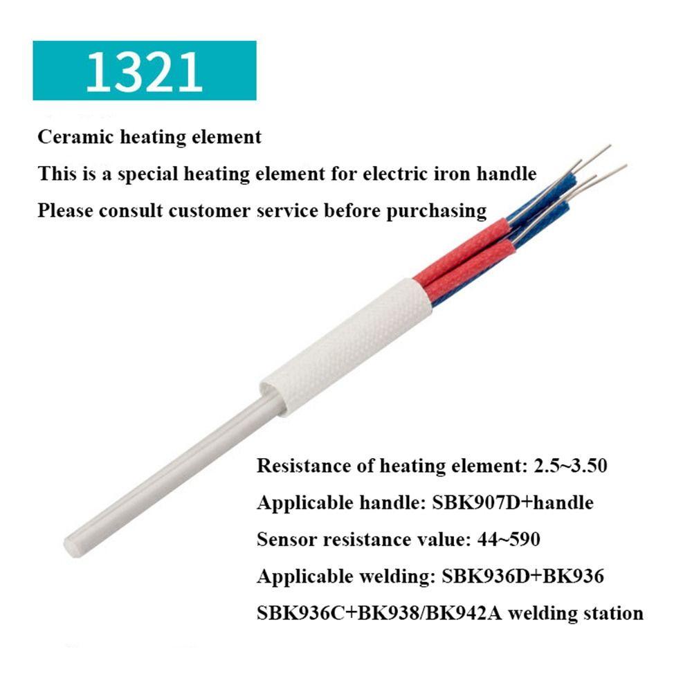 Solighter Metal Heating Core 220V 250W-700W Alat Las Yang Dapat Diganti860 852 950 Elemen Pemanas