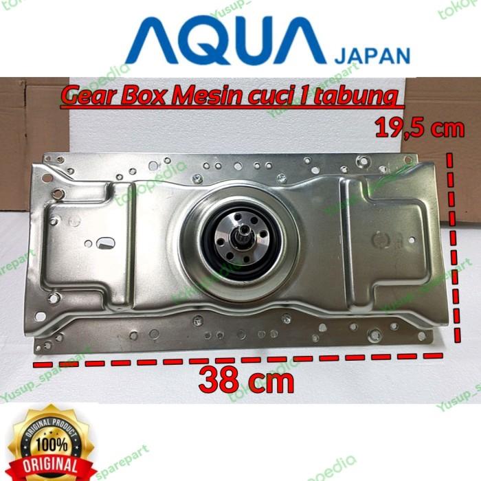 Gear box mesin cuci 1 tabung ORIGINAL AQUA Japan. As gigi 11