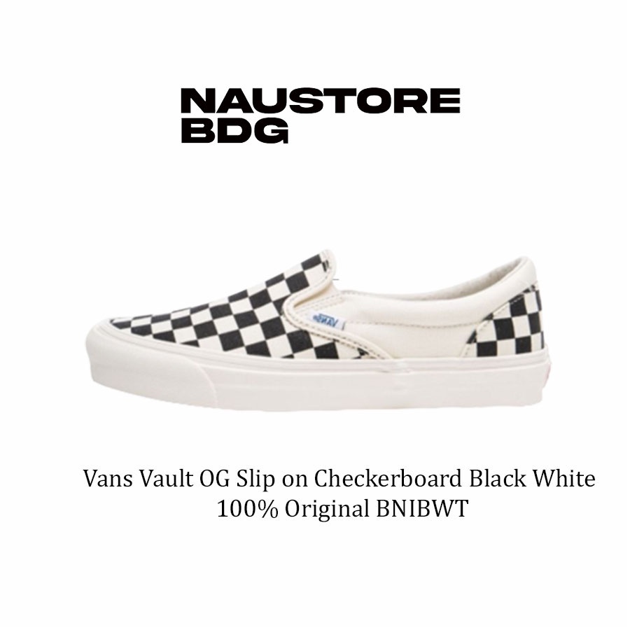 Sepatu PRIA/WANITA VANS Slip on Chekerboard