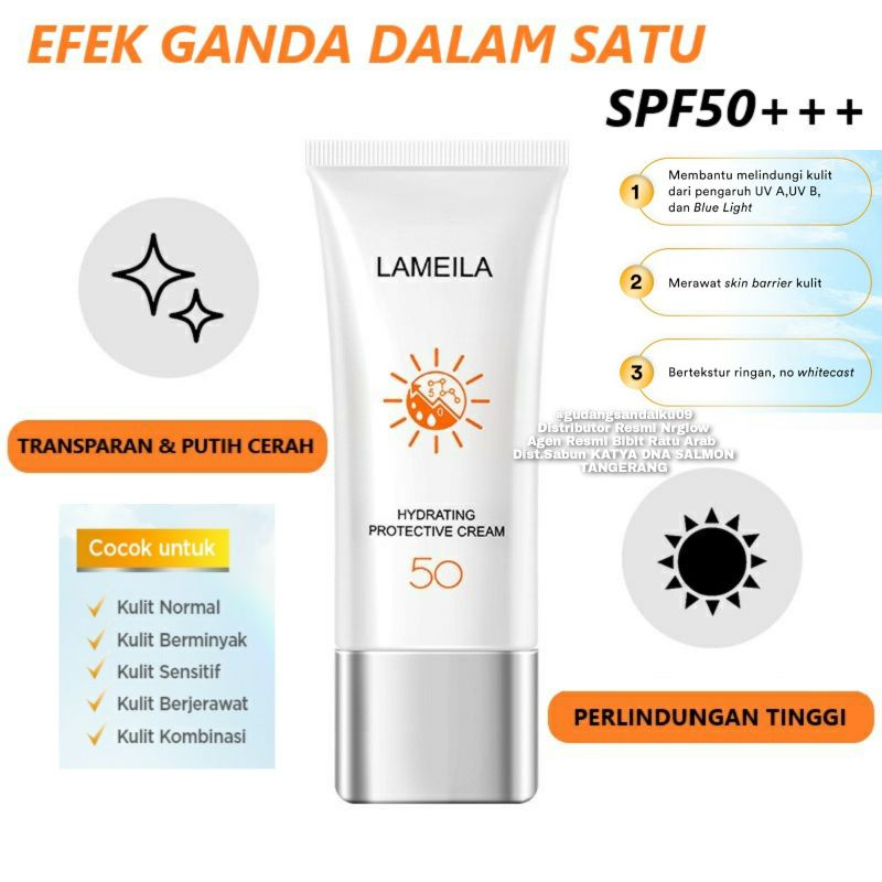 LAMEILA 3053 3058 3060 UV CREAM SPF50+++ HYDRATING PROTECTIVE CREAM