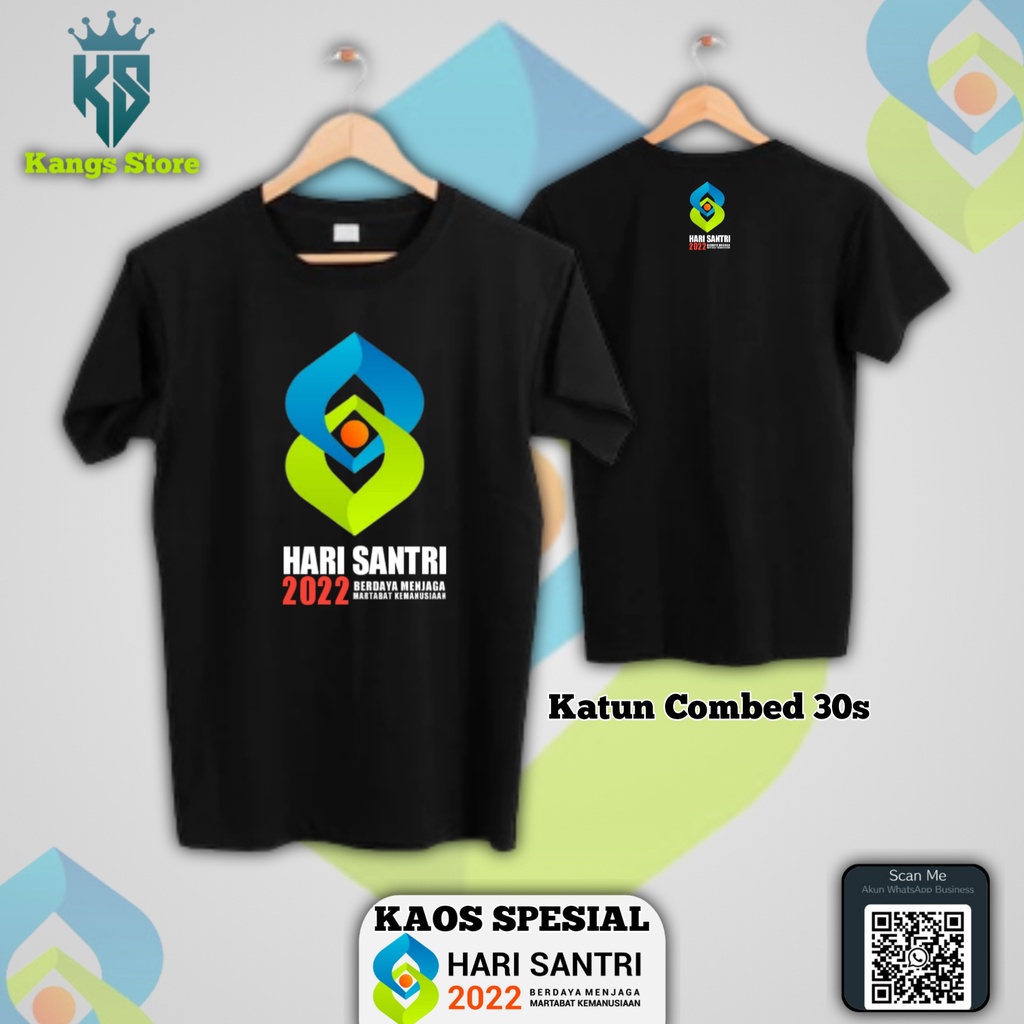 Jual Kaos Hari Santri Nasional Kaos Lengan Pendek Shopee Indonesia