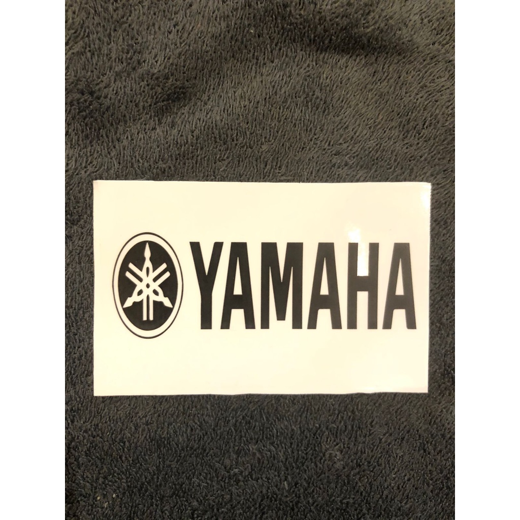 promo STICKER CUTTING yamaha BUAT CVT body motor kaca helm visor dll logo - STICKER CUTTING yamaha B